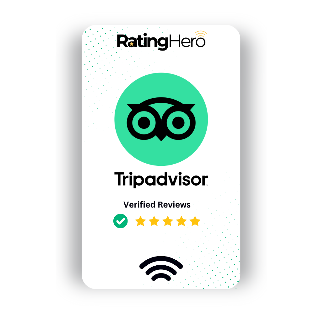 RatingHero Tripadvisor Bewertungskarte